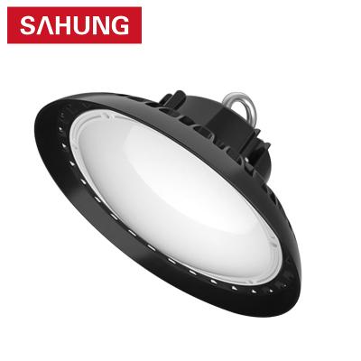 China Warehouse/Workshop/Garage/Sports Stadium IP65 GKL Anti-Glare 100W 150W 200W Sports Stadiums Basketball Stadium Lights Led UFO High Bay Light for sale