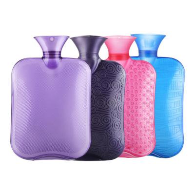 China Hot Sales PVC Hot Water Bottle Transparent Mini Water-filling Transparent Hot Water Bag Mini Bag for sale