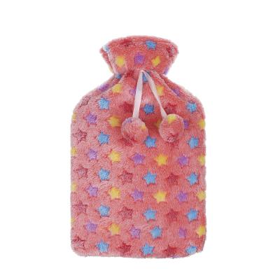 China Medical Warm Fleece Medical Coral Natural Rubber Natural Rubber Water Bottle Warm Water Bottle Covers for sale