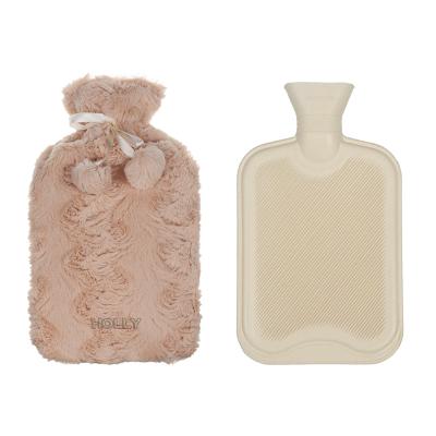 China Super Soft Plush Rubber Hot Bag Water Bottle Fleece Cover Hot Water Bag Hot Water Bag for sale