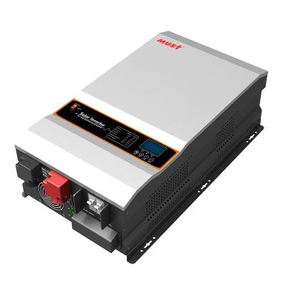 China Hybrid Solar Inverter Charger 12KW hybrid solar inverter PV3500 Pro Off grid inverter built in 100A MPPT solar charge controller for sale