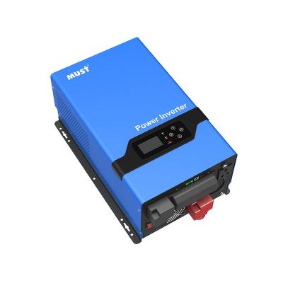 China EP3000 LV2 pure sine wave solar inverter split phase 110~120VAC low frequency large power inverter 426*206*178 mm to 601*206*178 for sale