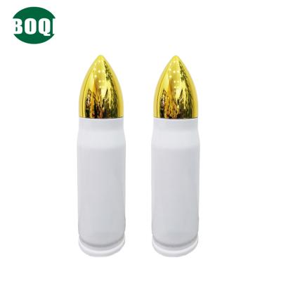 China BOQI 350ml 500ml 1000ml Viable Double Wall Insulated Vacuum Stainless Steel Tumbler Sublimation Blanks Bullet Tumbler for sale