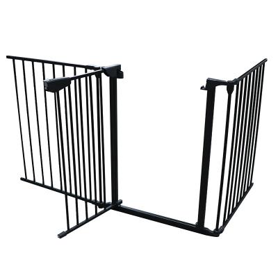 China Hot Selling Amazon Pet Safety Fence Breathable Large For Indoor Dog Door Pet Playpen for sale