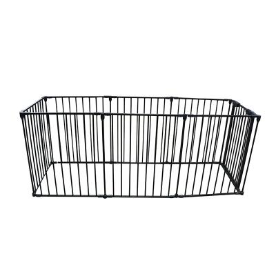 China Breathable Wholesale Cheap Detachable Fence Indoor Outdoor Dog Cage Playpen Soft For Small Medium Pets for sale