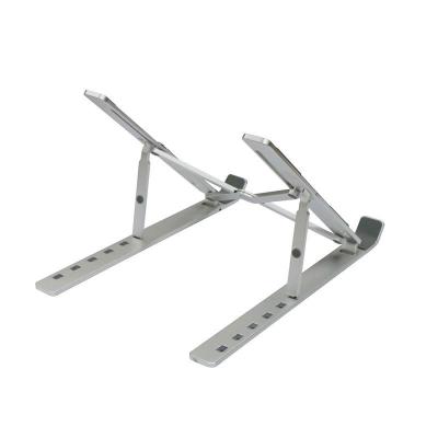 China Foldable Ergonomic Aluminum Phone Laptop Base Mount Mobile Computer Stand for sale