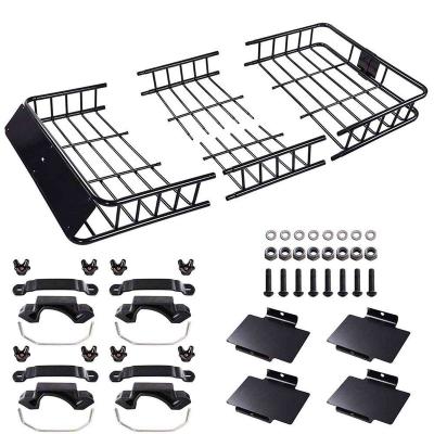 China Luggage Carry Large Universal Top Luggage Carrier Car Roof Basket Cargo for sale