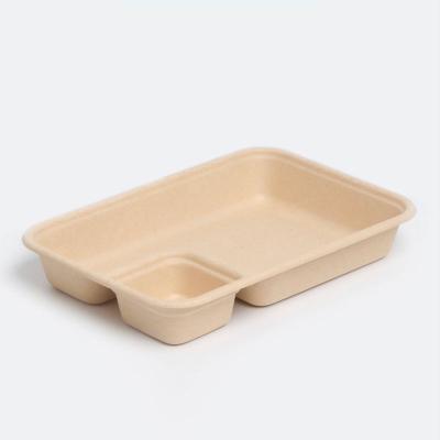 China Disposable Tableware Biodegradable Compostable Paper Tableware Bagasse Disposable Set for sale