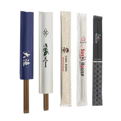 China Disposable Personalized Wedding Chopsticks Round Disposable Wooden Twin Chopsticks for sale