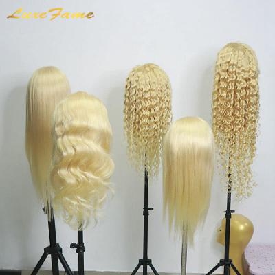 China Deep Wave 613 Headband Full Lace Wig Deep Wave Hair, 613 Frontal Wigs Hd Blonde Lace Front Human Hair, 613 Wigs 13x4 13x6 for sale