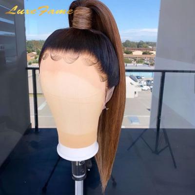 China Hot Sale Hd Straight Wave Lace Front Wig Raw Hair, Curly Human Lace Wig For Black Women, 360 Hd Hair Transparent Lace Front Wig 13x6 for sale