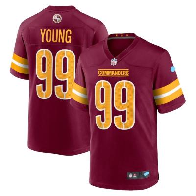 China New Commanders Redskins Cotton American Football Jersey Loose Set Shirts Top Fashion Men Quality Casual Wholesale Plus Plain for sale