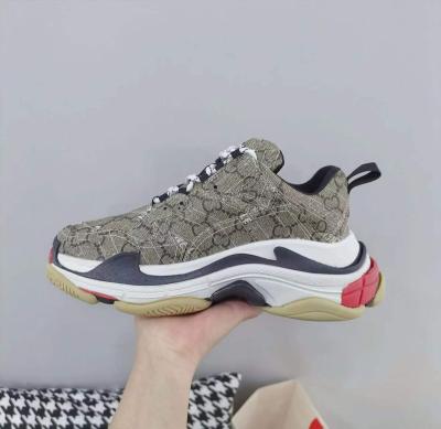 China 2022 Fashion Trend Wholesale High Street Sport Designer Fashion Bb Triple S Shoes Mens Running Sneaker Bb Shoes For Men for sale