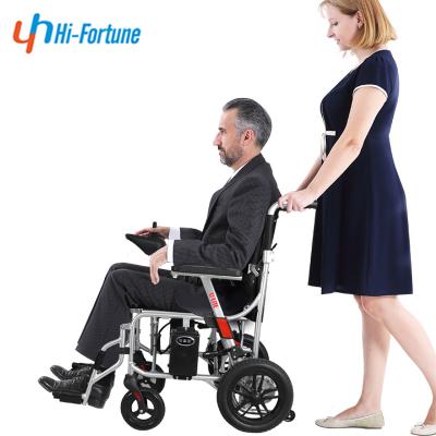 China Powerful And Lightweight Electric Power Folding Power Wheelchair Lightweight Portable Folding Wheelchair For Disabled for sale