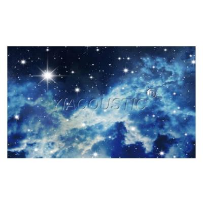 China Fine Performance New Product Stars Panel Sound Blocking Material Starry Sky Ceiling Panel for sale