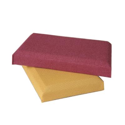 China Contemporary Decorative Fiberglass Fabric Sound Absorbing Panels for sale