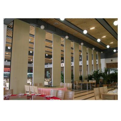 China Foshan Factory Modern Acoustic Functional Walls Mosque Movable Partition Wall for sale