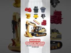 Belparts excavator parts hydraulic pump, hydraulic parts, gearbox and so on.
