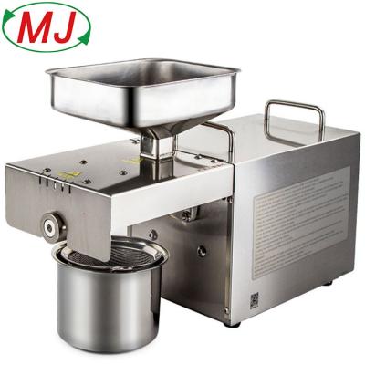 China Hotels Professional Oil Press Mini Oil Presser Small Size High Oil Extraction Walnut Machine for sale