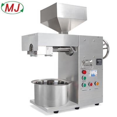 China Brand New High Yield Efficiency Small Oil Make Seed Extractor Stainless Steel Flax Seed Coconut Machine Cold Press Oil Expeller for sale