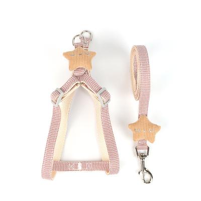 China Dogs Pet Traction Rope Star Chest Small And Medium Dog Back Cool Cute Traction for sale