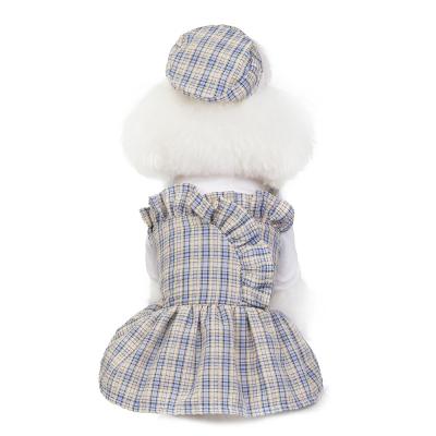 China Fashion pet clothes dog clothes spring and summer clothes dress pet clothes 21 skirt uniform new lovely slightly dropshipping for sale