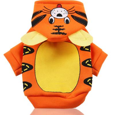 China Viable New Cartoon Autumn Winter Warm Small And Medium Dogs Sweater Dog Clothes for sale