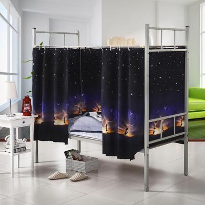 China Minimalist Student Bed Shading Ventilation Curtain Student Room Curtian College Dorm for sale