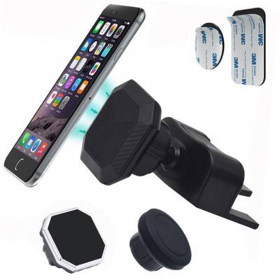 China Adjustable Car Air Vent Mount Cell Phone Holder, In Magnetic Car Phone Holder Fits Car Air Vent Universal, Vent Car Phone Holder 2022 for sale