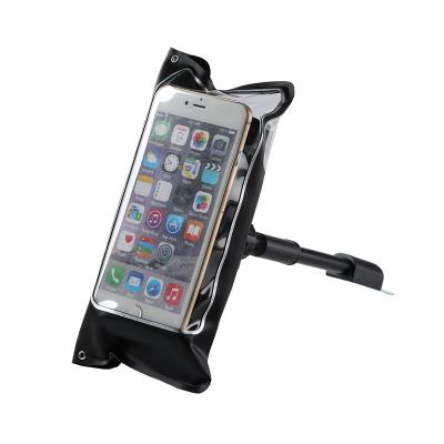 China Universal Bicycle Accessories Adjustable Waterproof Case Bike Motorcycle Phone Holder For Smart Phone for sale