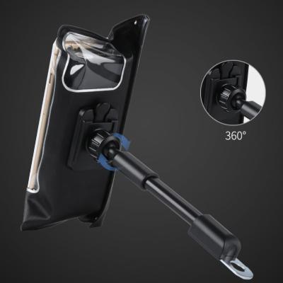 China Motorcycle Scooter Adjustable Case Bag Frame Invisible Waterproof Bicycle Bike Holder Mobile Phone for sale