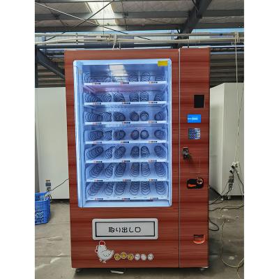 China Square Focus Vending Machine Vending Fast Food Bento Lunch Box With Refrigerated for sale