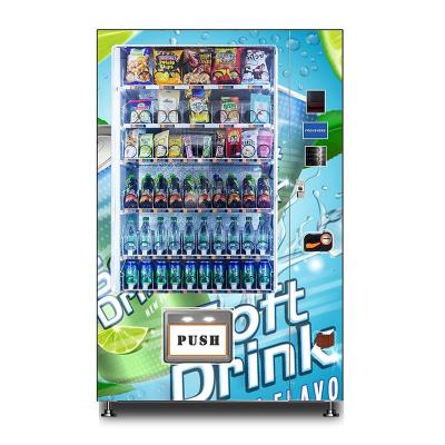 China Square Best Seller Cola Drinks Vending Machine With Cooling System for sale