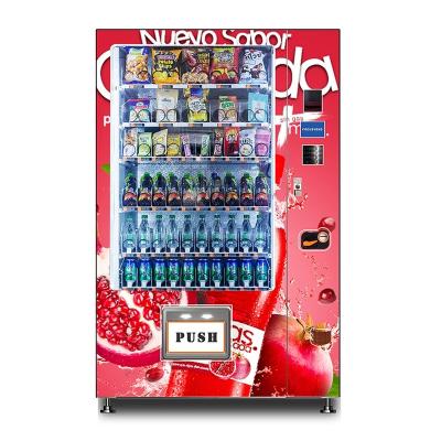 China Square best-selling cold drinks vending machine support cash and card payment for sale