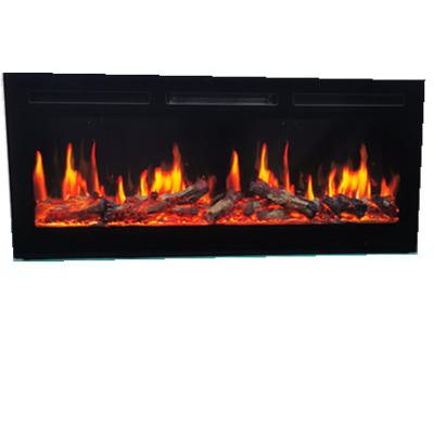 China New Design Modern Luxury Simulation Electronic Video Fireplace Heater With Sound And Cracking Touch Screen for sale