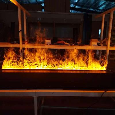 China Shanghai factory sales 1500mm length color water vapor modern simple elegant 3d steam simulated flame fireplace for sale