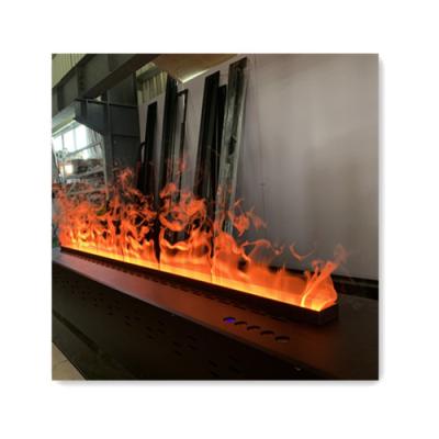 China 1000mm Length China Factory Sales Modern Home Room Decorative Muti-colors Changing Realistic 3d Flame Water Vapor Fireplace for sale