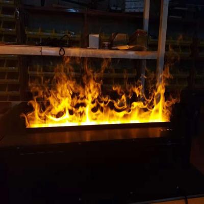 China Modern Single Color 1000mm Length 3D Water Vapor Fireplace Without Heating for sale