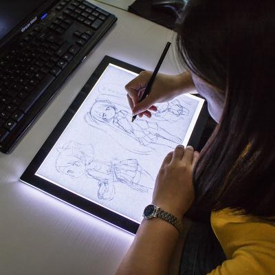 China school/animation ali express A3 led light protection light box discovery digital drawing tablet for kids for sale