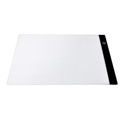 China LED Artist Stencil Board Tattoo A4 LED Light Pad A4 Drawing Discovery Light Box 340*235*4mm (A4) for sale