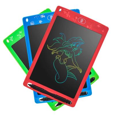 China Moving Leaf 8.5 Inch Color LCD Writing Tablet With Colorful Screen Children Writing Board for sale