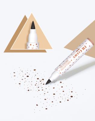 China Waterproof Natural Freckle Pen Magic Waterproof Smudgeproof Long Face 2 Color Lasting Dot Makeup Soft Pen for sale