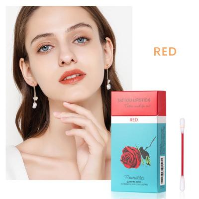 China 5 Colors Matte Liquid Lipstick Waterproof Hot Selling Cotton Pad for sale