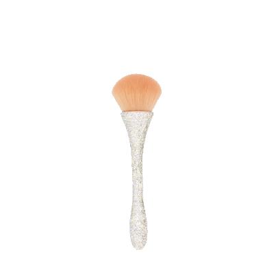 China Angular Blush Bling Portable Glitter Crystal Luxury Diamond-Studded Makeup Brush for sale