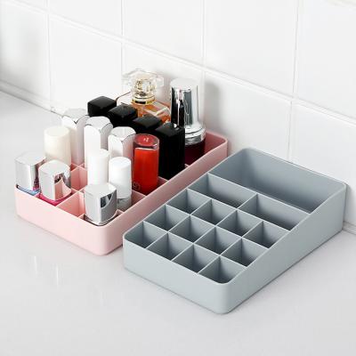 China Viable wholesale hot new arrival plastic cosmetic storage box lipstick storage box for sale