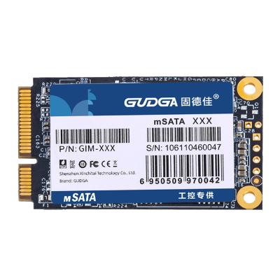 China Industrial Grade SSD GUDGA Best Quality For Use mSATA 30X50MM Rugged Industrial SSD 256GB Module For IPC POS Machine for sale