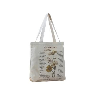 China Eco - Friendly Organic 100 % Cotton Canvas Bag With Customized Logo for sale