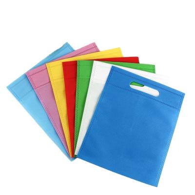 China Handled Non Woven PP Customer Buying Logo D Cut Bag for sale