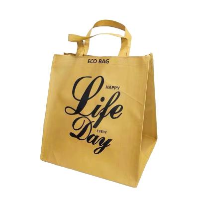 China Fashion 2021 Hot Sales Customization New Design Eco Friendly Washable Kraft Paper Tote Bag for sale