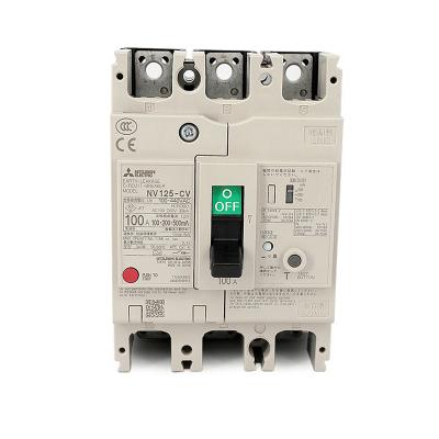 China Original authentic NV125-CV 3P 60A-125A NV125-CV 3P circuit breaker air switch for sale